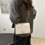 Women Simple Casual Solid Color Square Chain Shoulder Bag - Image 3