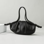 Wholesale Women Fashion Casual Solid Color Cloud Handbag