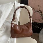 Women Casual Solid Color Simple Small Square Shoulder Bag - Image 3