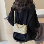 Wholesale Popular Diamond Lattice Chain Square Shoulder Bag - Image 3
