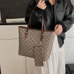 Wholesale Vintage Large Capacity Printed Tote Bag Sets - Image 3