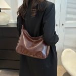 Wholesale Autumn And Winter Vintage Women Soft Leather Bag - Image 3
