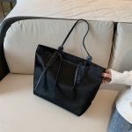Women Simple Casual Large Capacity Commuter Tote Bag - Image 3