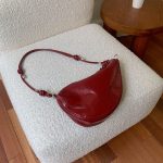 Wholesale Women Fashion Casual Solid Color Saddle Shoulder Bag