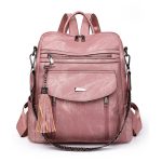 Wholesale Women Casual Fashion Zipper Backpack - Image 3