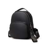Wholesale Women Pu Soft Leather Small Casual Backpack - Image 3