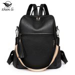 Wholesale Women Retro Casual Multi-Functional Large Capacity Crossbody Bag Backpack - Image 3