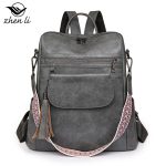 Wholesale Women Large Capacity Retro Dual-Use Backpack - Image 3