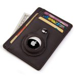 Wholesale Airtag Tracker Case Leather Card Holder Card - Image 3