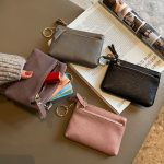 Women Fashion Simple Mini Zipper Leather Wallets - Image 3