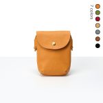 Wholesale Women Simple Solid Color Leather Flap-On Mini Crossbody Bag - Image 3