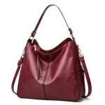 Women Solid Color Portable Large-Capacity Bag - Image 2