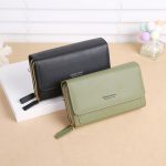 Wholesale Solid Color Touch Screen Mobile Phone Bag Crossbody Bag Purse - Image 2