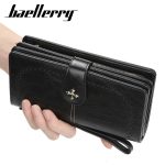 Wholesale Women Wallet Retro Fashion Zipper Coin Purse Simple Long Creative Multi-Card Clutch Bag - Image 2