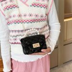 Wholesale Women Fashion Jelly Color Contrast Pearl Handbag - Image 3