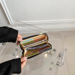 Women Fashion Diamond Indentation Long Coin Purse - Image 2