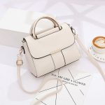 Women Fashion Casual Simple Solid Color Handbag - Image 4