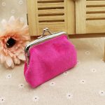 Women Fashion Candy Color Plush Coin Purse - Image 3