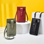 Wholesale Women Fashion Crocodile Mini Crossbody Purses