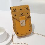 Wholesale Women Fashion Printed Clamping Chain Crossbody Bag Purses - Image 3