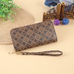 Women Fashion Geometric Printing Large Capacity Zipper Multi-Card Purses - Image 3