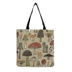Wholesale Women'S Creative Large Capacity Portable Mushroom Print Shopping Bag - Image 20