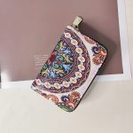 Women Fashion Ethnic Style Retro Organ Short Wallet - Image 22
