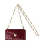 Wholesale Women Fashion Multifunctional Crossbody Vertical Retro Mini One Shoulder Crocodile Pattern Coin Purse - Image 22