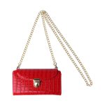 Wholesale Women Fashion Multifunctional Crossbody Vertical Retro Mini One Shoulder Crocodile Pattern Coin Purse - Image 23