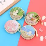 Wholesale Women Fashion Casual Cute Cartoon Print Round Zipper Wallets - Image 14