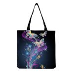 Wholesale Women'S Multifunctional Large Capacity Butterfly Print Shopping Bag - Image 28