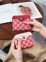 Women Fashion Casual Short Zipper Coin Multi-Card Wallet - Image 3