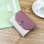 Women'S Fashion Colorblock Multi-Card Wallet - Image 3
