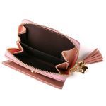 Women Fashion Pu Leather Zipper Multi Card Slot Mini Short Wallet - Image 4