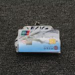 Women Fashion Buckle Vintage Blue And White Porcelain Canvas Mini Compact Wallet - Image 4