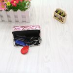 Women Fashion Rhombus Clip Short Wallet - Image 4