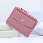 Women Simple Flap Zipper Card Wallet - Image 4