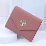 Women Fashion Creative Tree Of Life Flap PU Wallet - Image 4