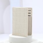 Women Fashion Simple Stone Pattern PU Wallet - Image 4