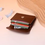 Wholesale Women Simple Solid Color Flip Mini Wallet - Image 3