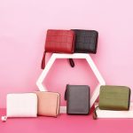 Wholesale Women Fashion Solid Color PU Zipper Mini Square Wallet - Image 3