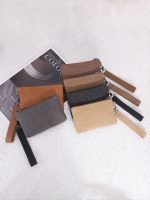 Wholesale Women Fashion Casual Solid Color Canvas Zipper Wallets - Image 3
