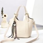 Wholesale Women Fashion Casual Solid Color Pu Large Capacity Handbag - Image 3