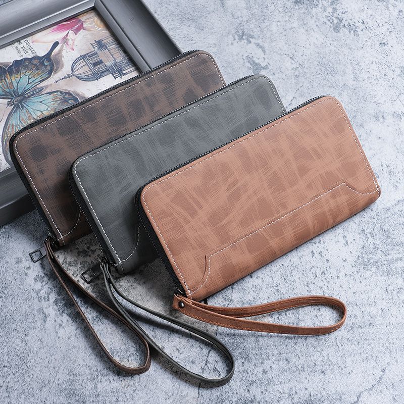 main_3-1266 Wholesale Retro Zip Multi-Function Wallet - Image 1