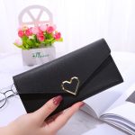 Wholesale Fashion Solid Color Heart-Shaped Multi-Card Wallet - Image 4