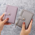 Wholesale Fashion Solid Color Multi-Function Card Bag Wallet - Image 4