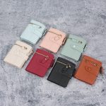 Wholesale Fashion Solid Color Zipper Wallet - Image 4