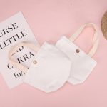 Wholesale Fashion Solid Color Simple Canvas Handbag - Image 3