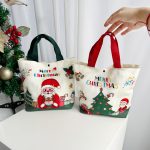 Wholesale Christmas Candy Gift Canvas Bag - Image 4
