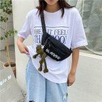 Wholesale Women Fashion Workwear Canvas Chest Bag - Image 3